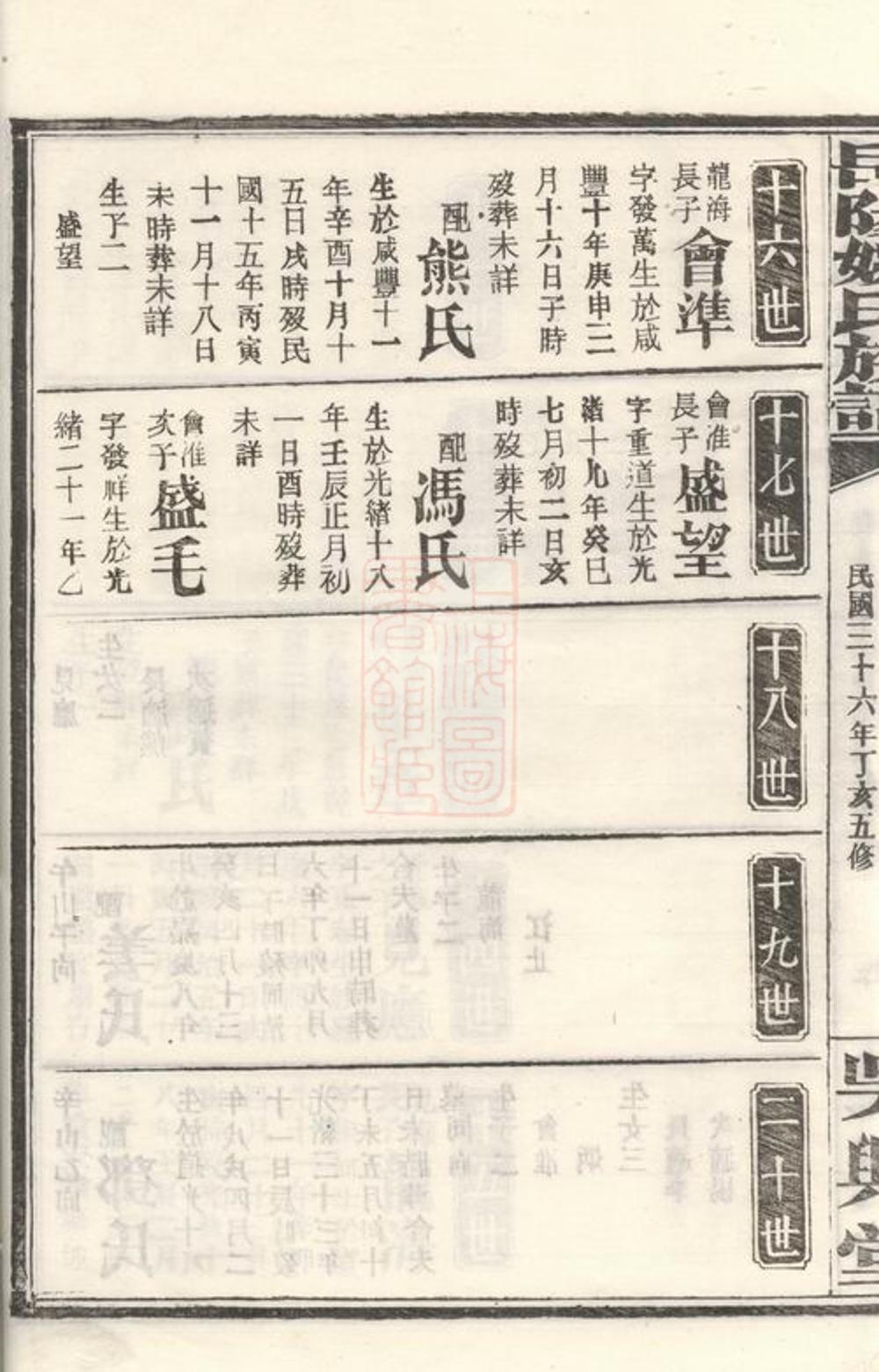 _岳陽姚氏族譜 version part __