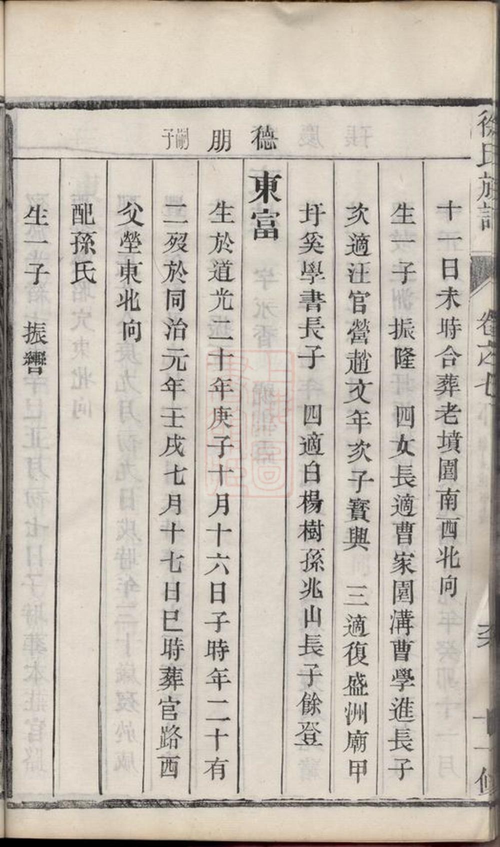 _延令徐氏重修族譜 version part __