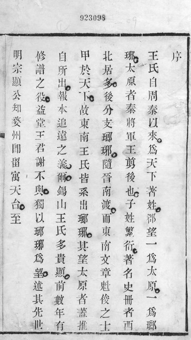 _張村瑯琊郡王氏譜__