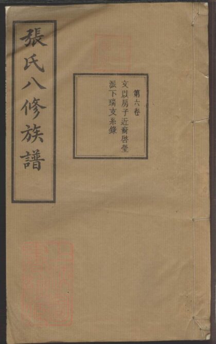02951 張氏八修族譜 Version 1 1207212026 1.jpg
