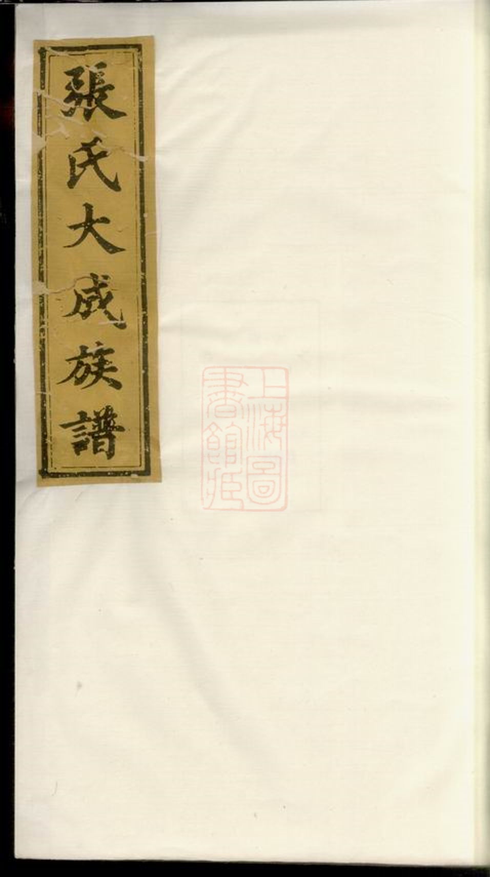 _張氏大成族譜__