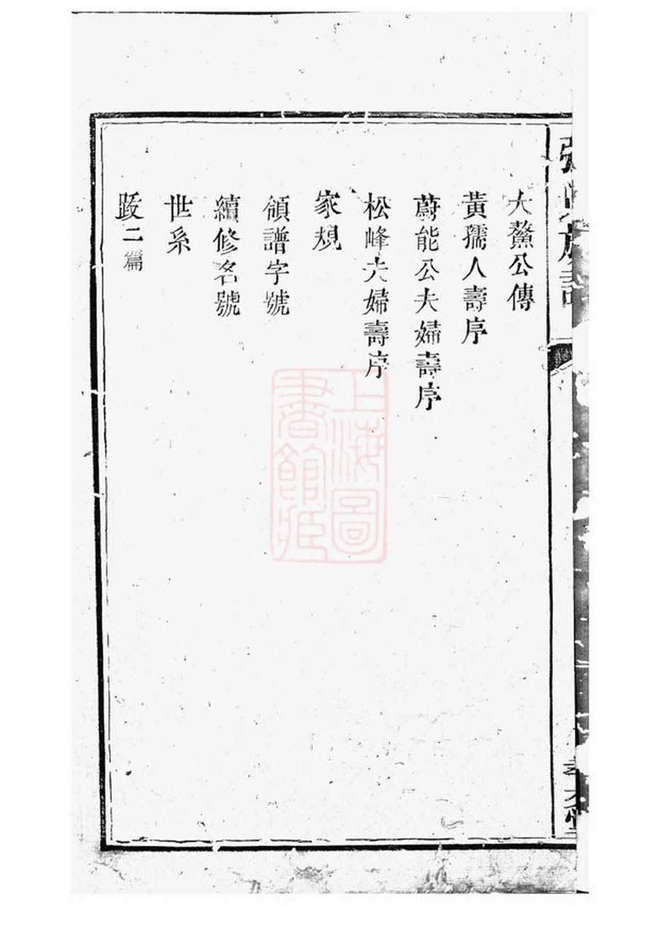 _張氏族譜 version __
