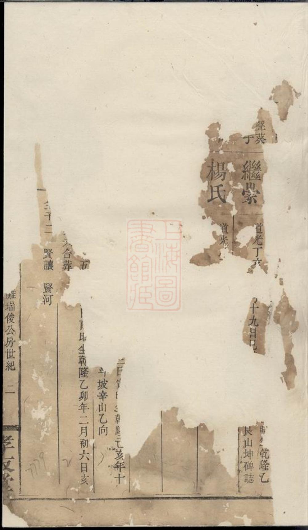 _張氏族譜 version __