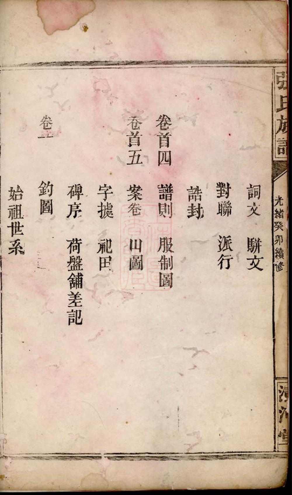 _張氏族譜 version __