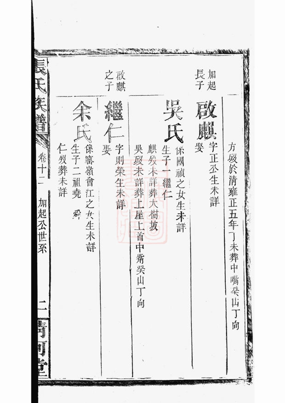 _張氏族譜 version __