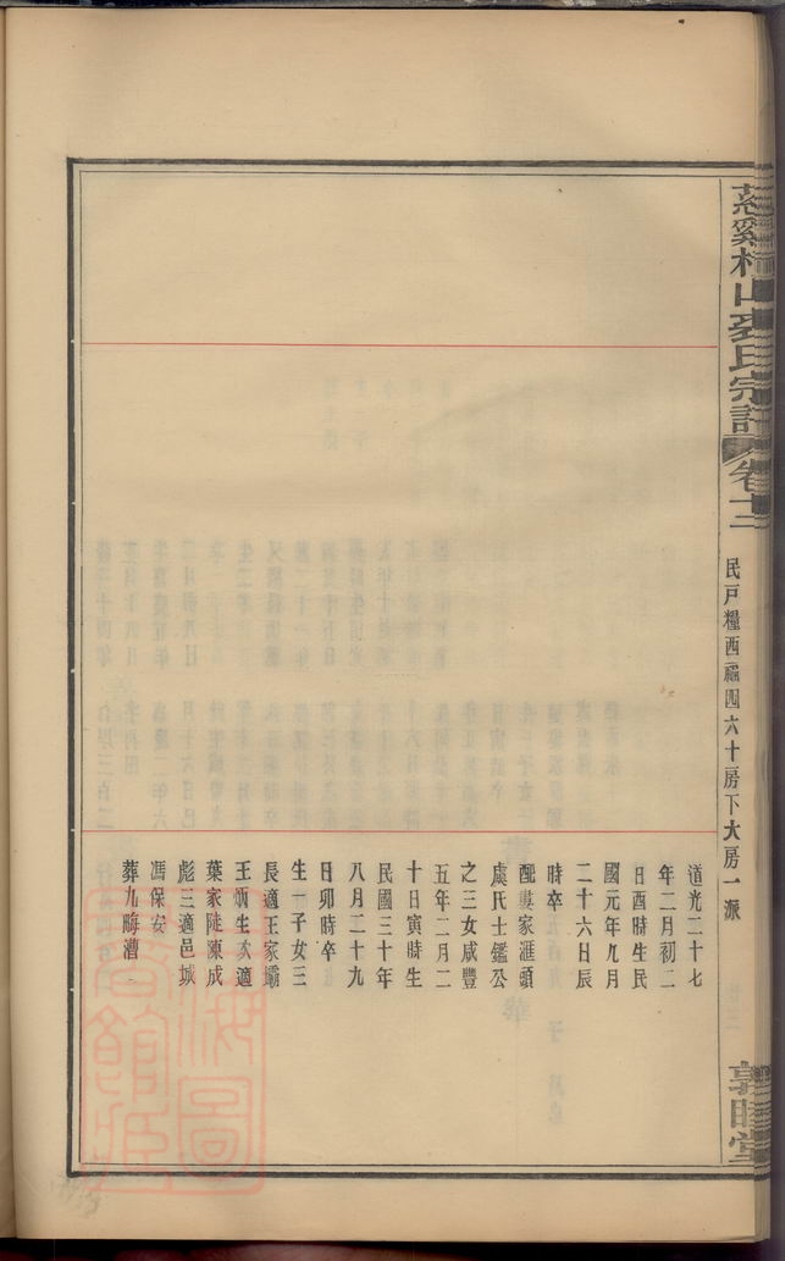 _慈谿橫山裘氏宗譜 part __