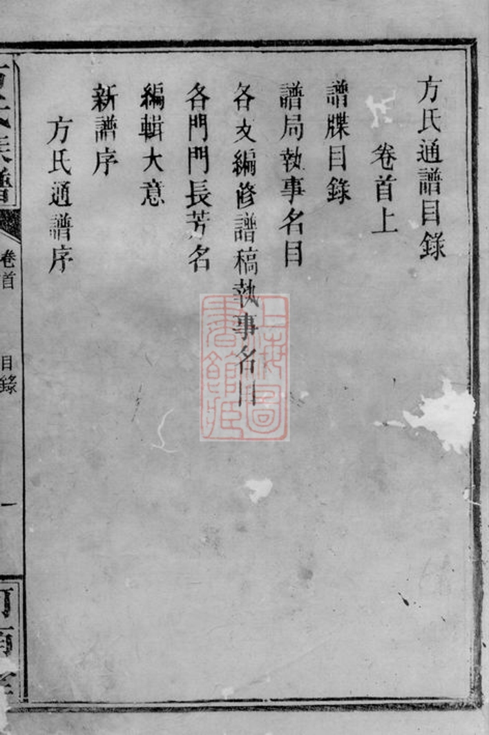 _方氏族譜 version part __