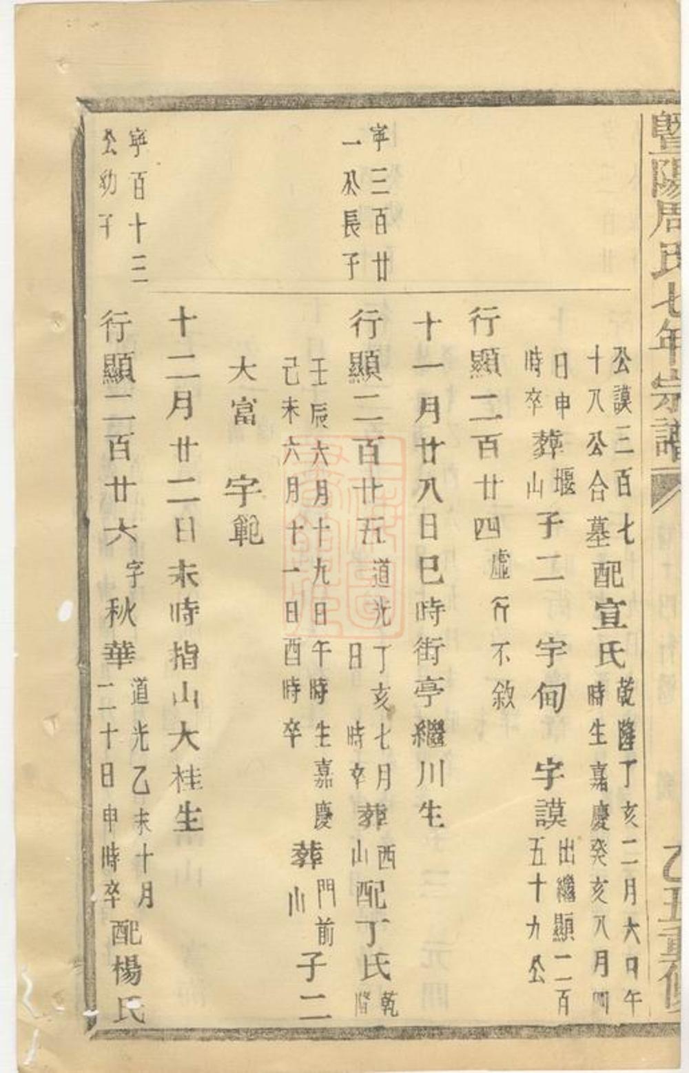_暨陽周氏七年宗譜 version part __