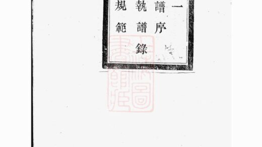 03907 暨陽大成徐氏宗譜 Version 5 Part 1 1207213637 1.jpg
