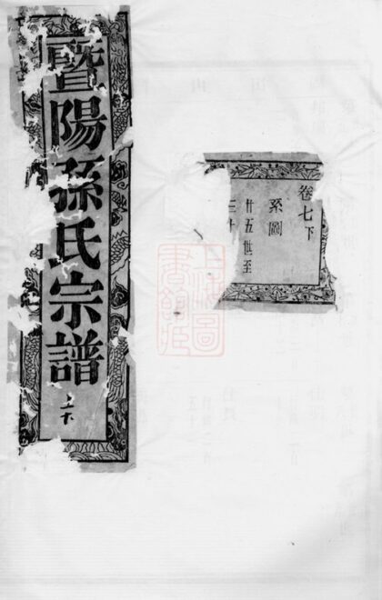 03992 暨陽平溪孫氏宗譜 1207213801 1.jpg