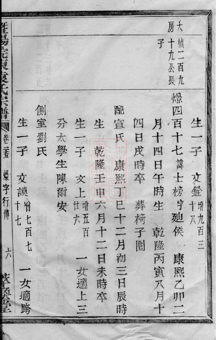 _暨陽浣東袁氏宗譜 version part __