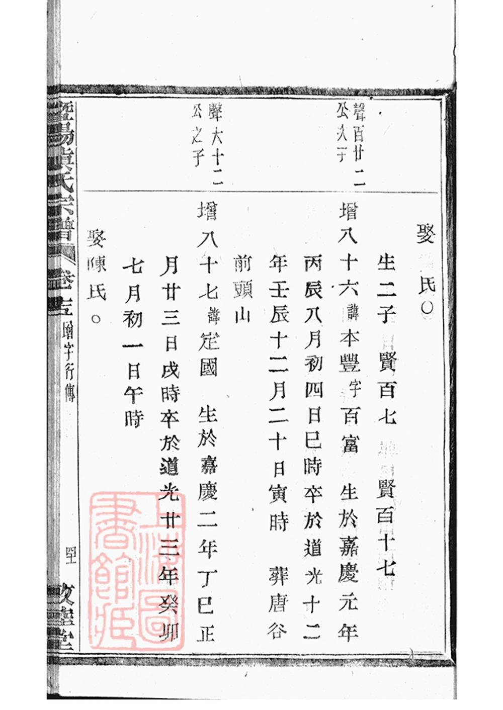_暨陽開元慎氏宗譜 version part __