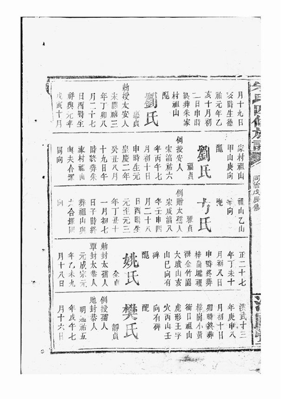 _朱氏族譜 version __