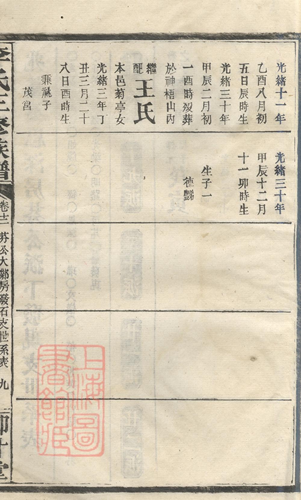 _李氏三修族譜 version part __