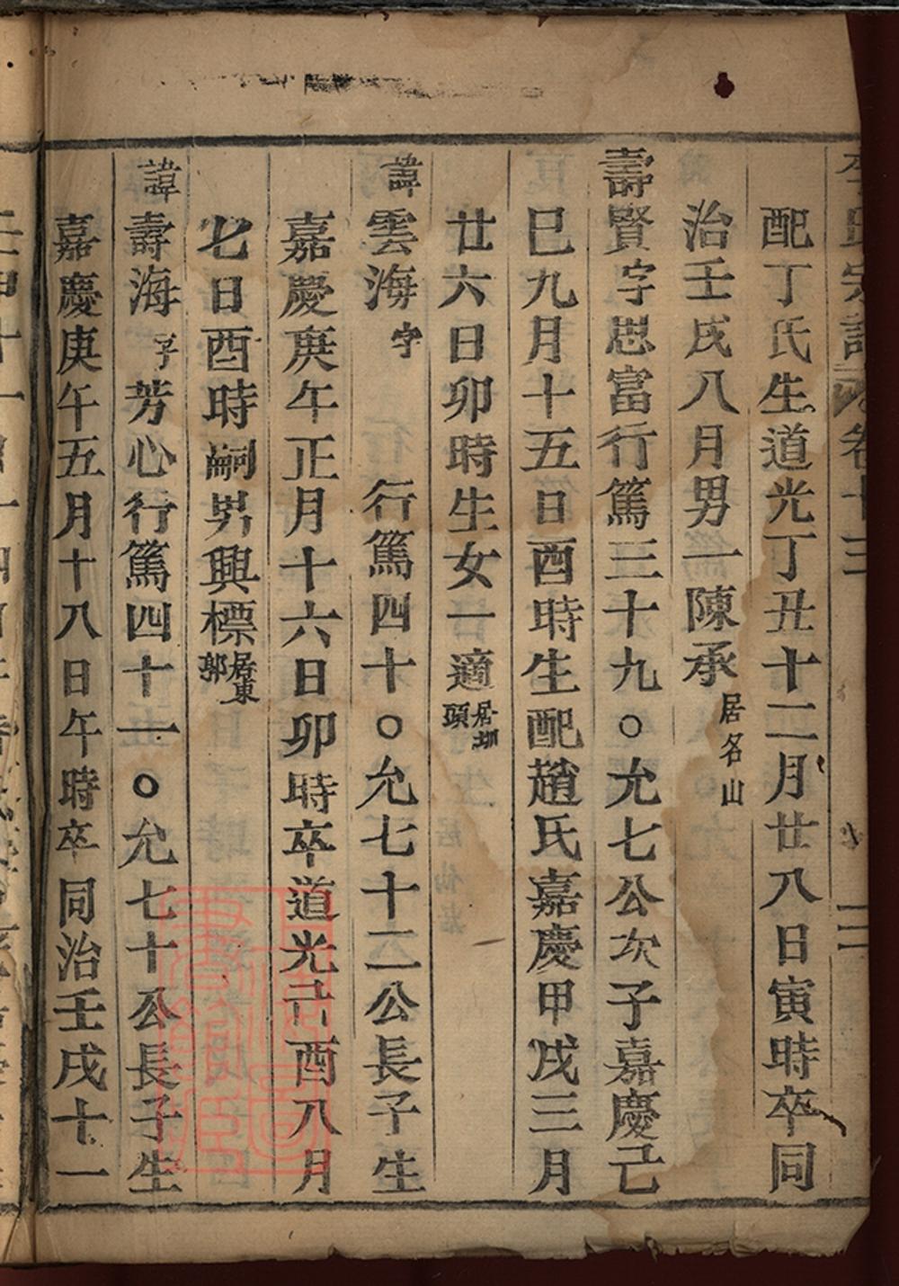 _李氏宗譜 version part __