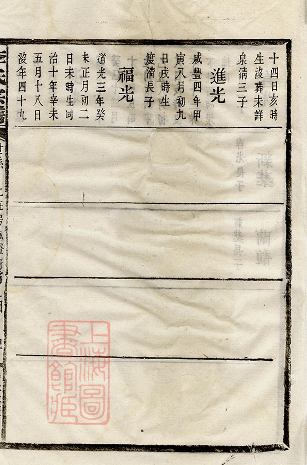 _李氏宗譜 version part __