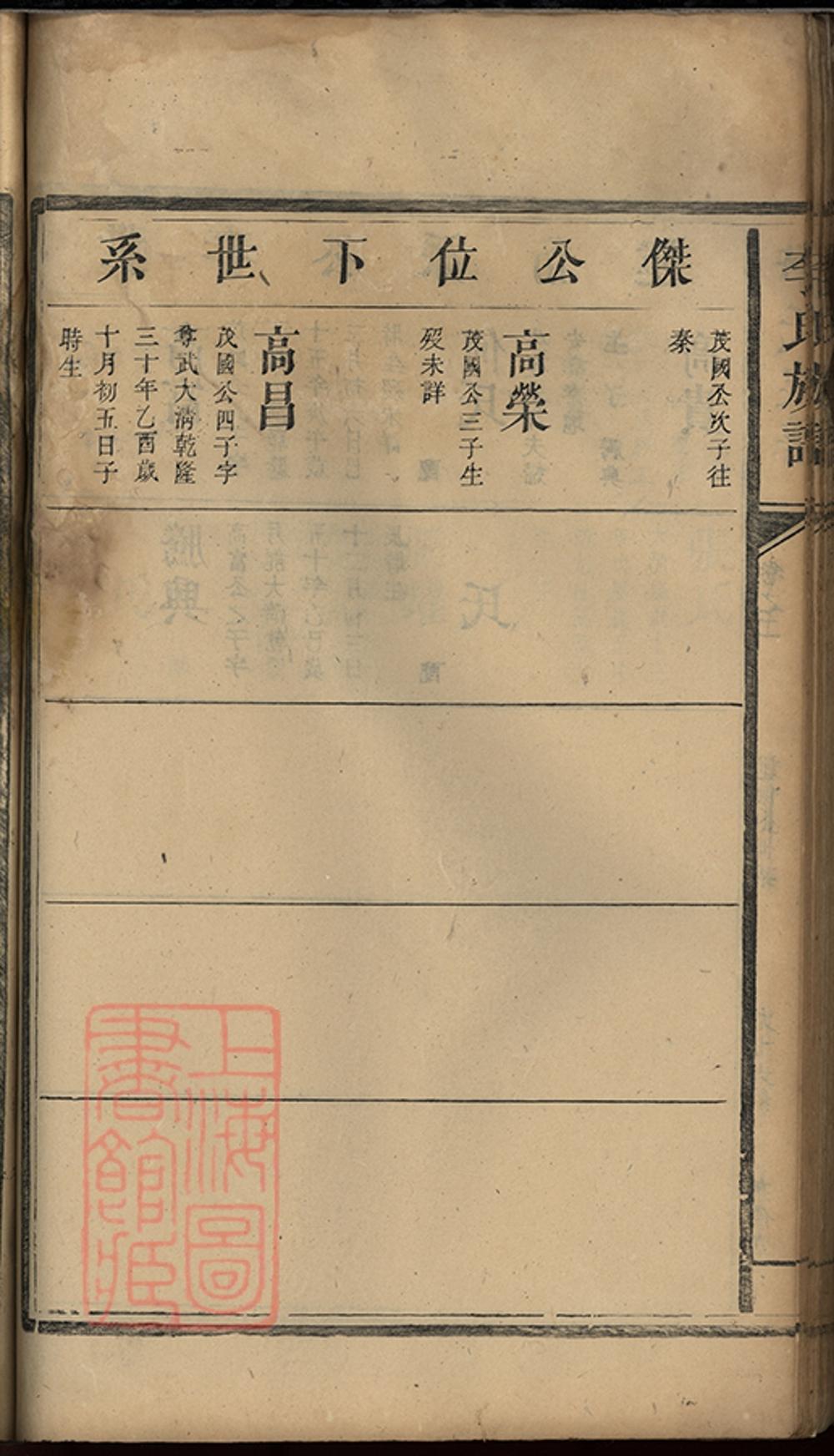 _李氏族譜 version part __