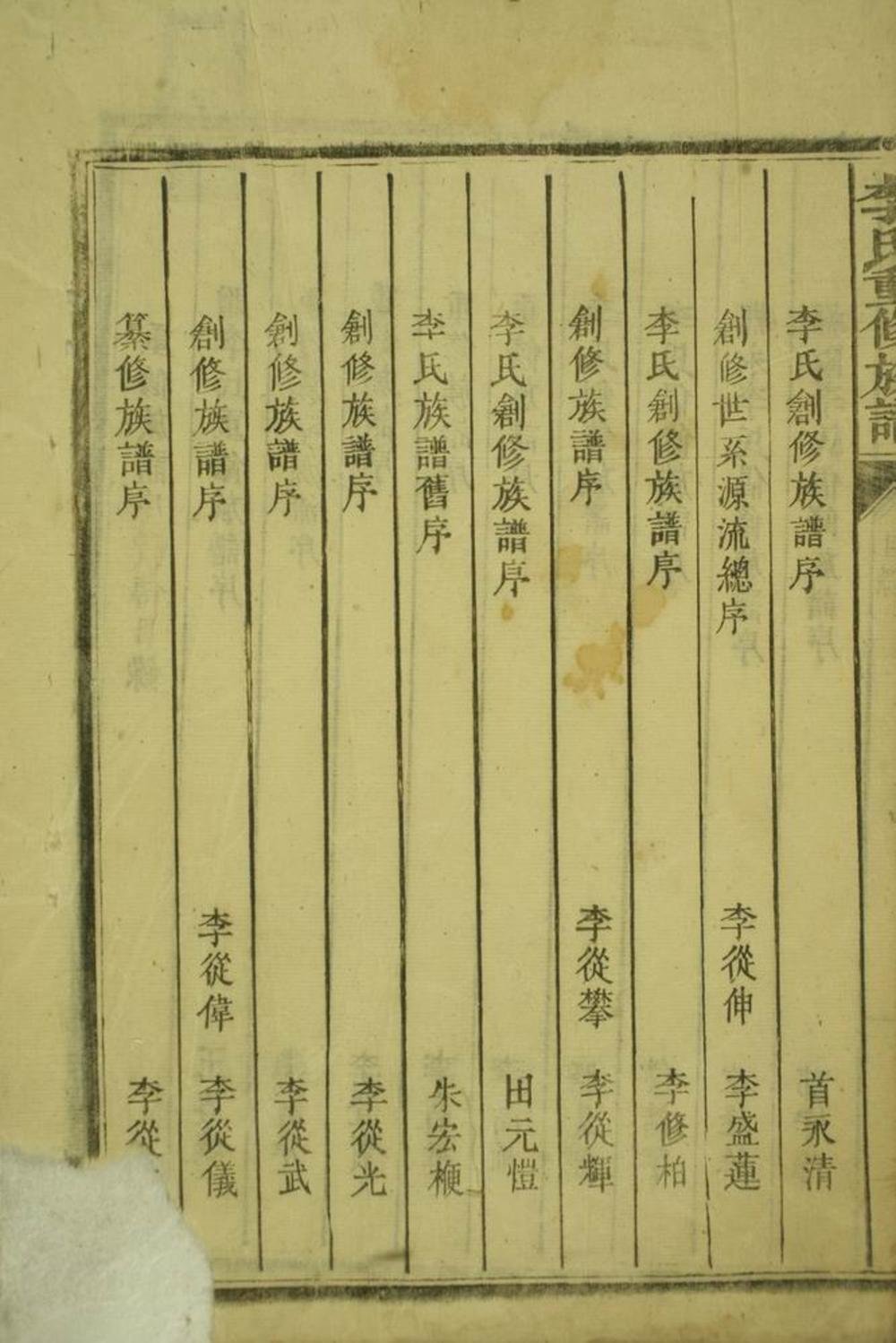 _李氏重修族譜 version __