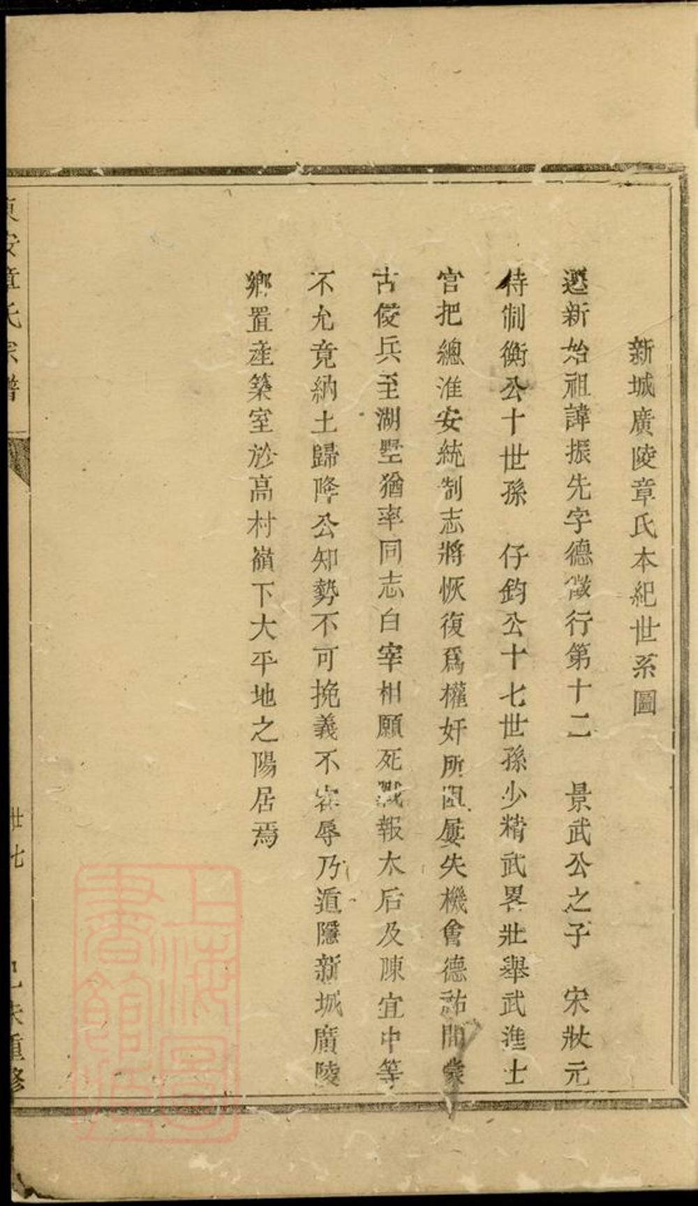 _東安章氏宗譜 version __