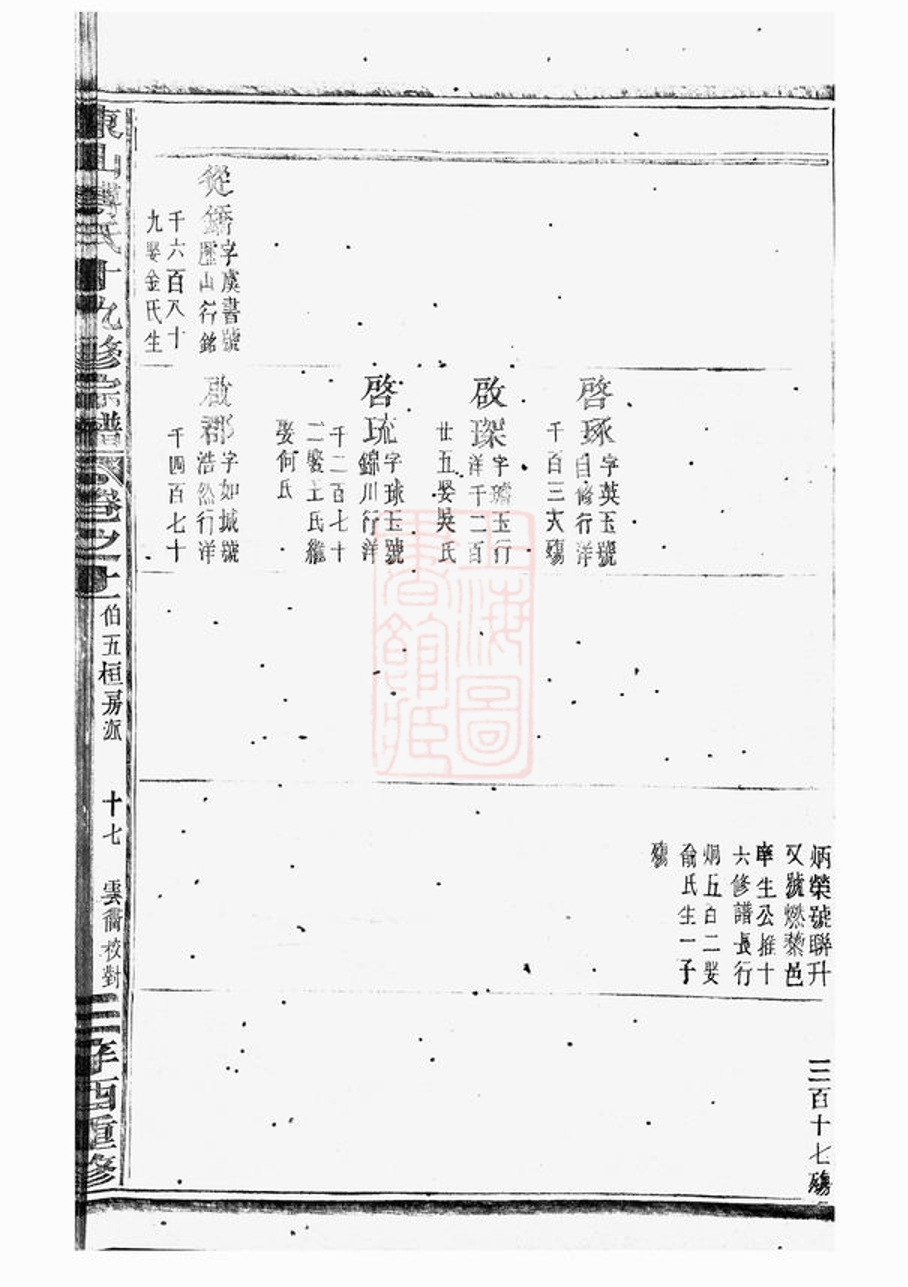 _東山傅氏十九修宗譜 part __