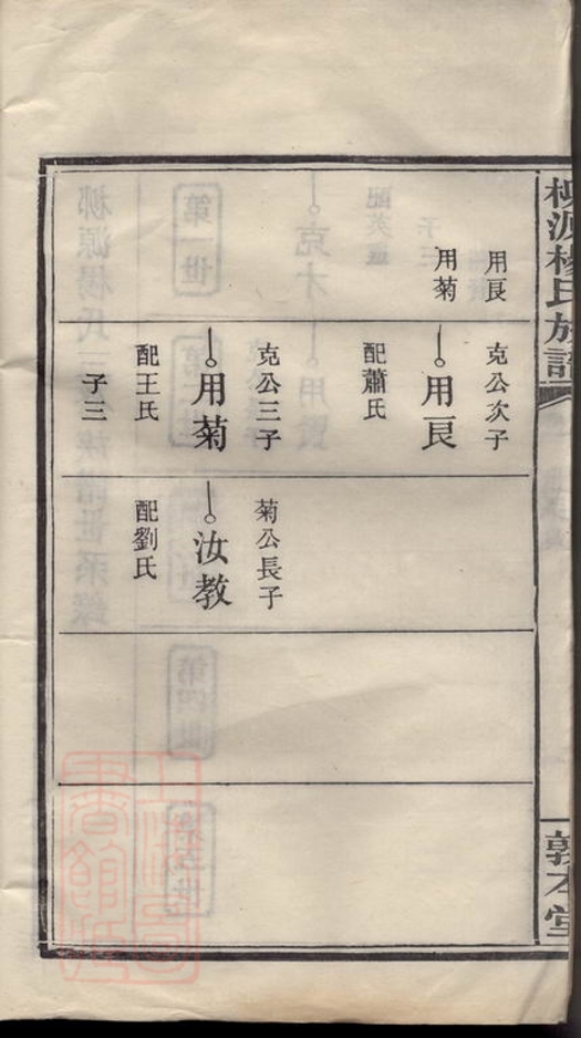 _柳源楊氏三修族譜__
