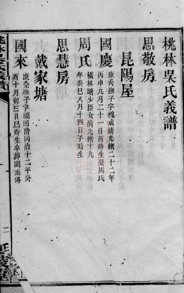 _桃林吳氏譜 version part __