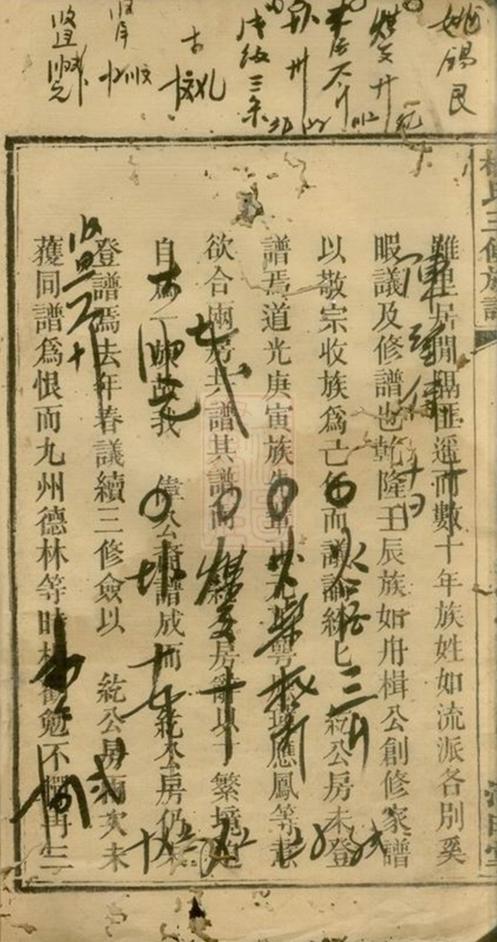 _楊氏三修族譜 version __