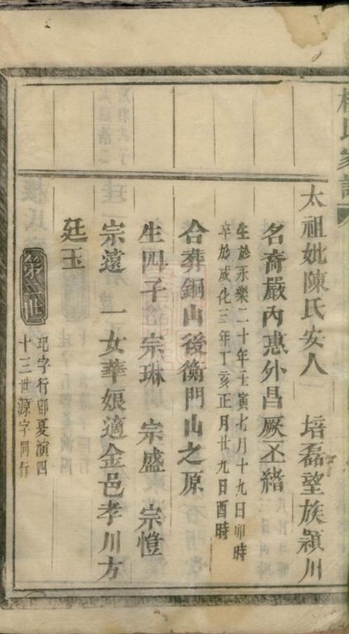 _樓氏家譜 version __