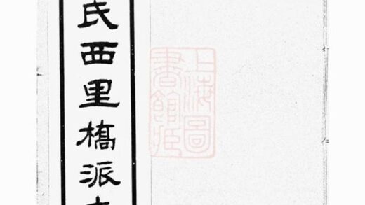05725 毗陵李氏西里橋派支譜 Version 2 1207220609 1.jpg