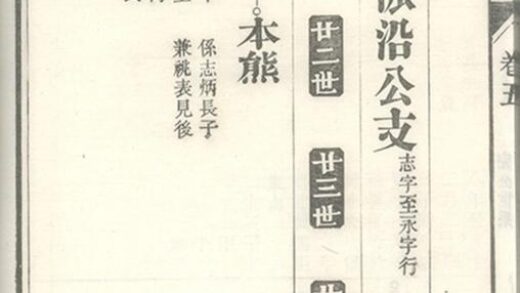 05884 江南寧國府太平縣館田李氏宗譜 Part 3 1207220853 1.jpg