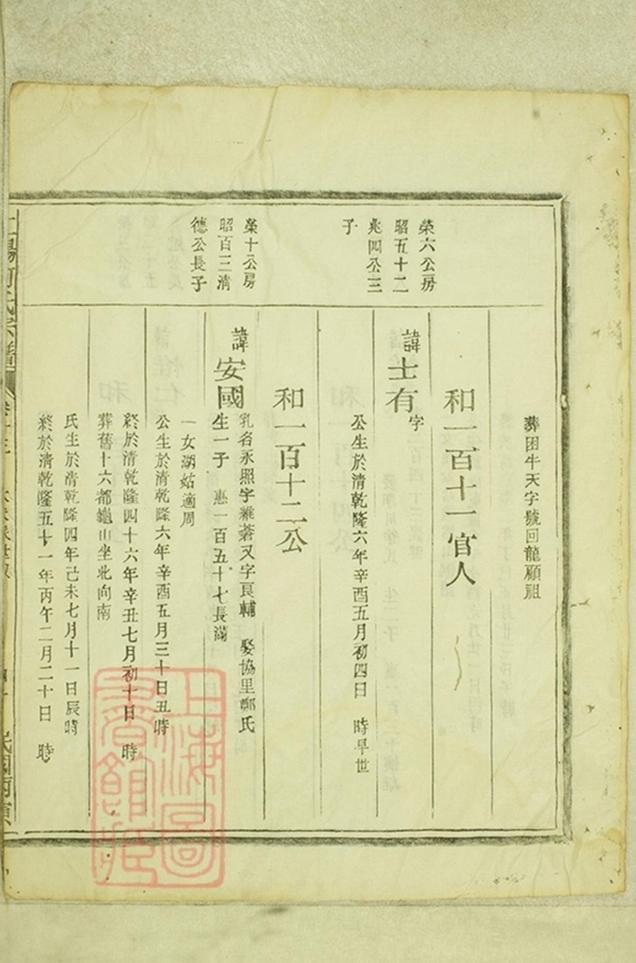 _江陽何氏宗譜 version part __