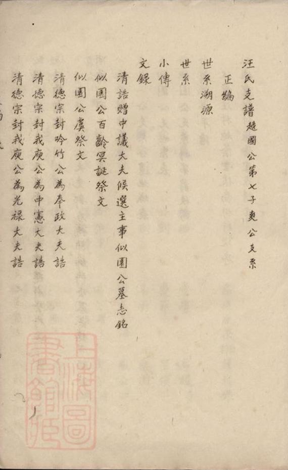 _汪氏支譜__