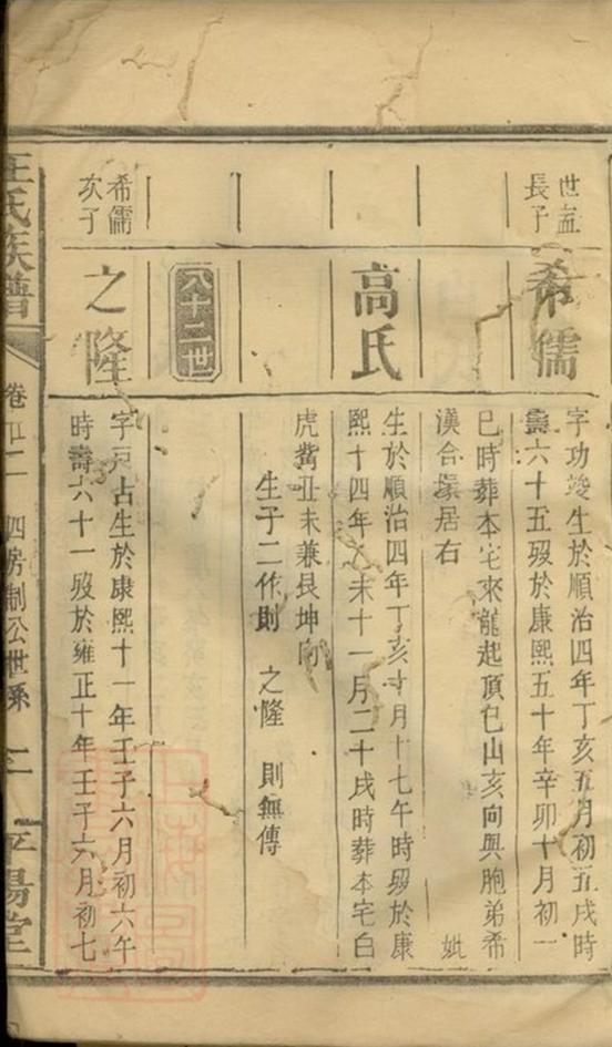_汪氏族譜 version __