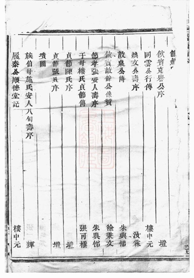 _浦陽西溪于氏宗譜 version part __