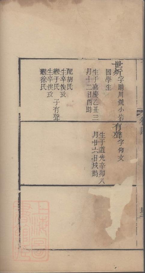 _海寧查氏族譜 version part __