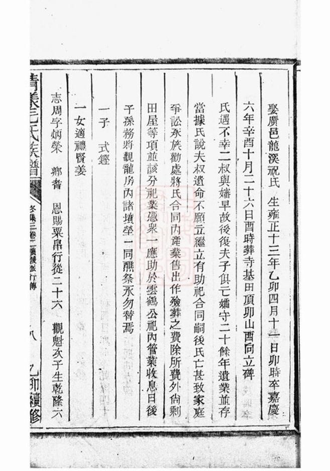 _清漾毛氏族譜 version part __