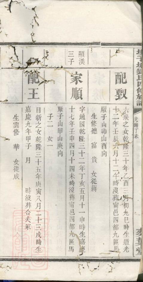_湘潭癶子塘劉氏四修族譜__