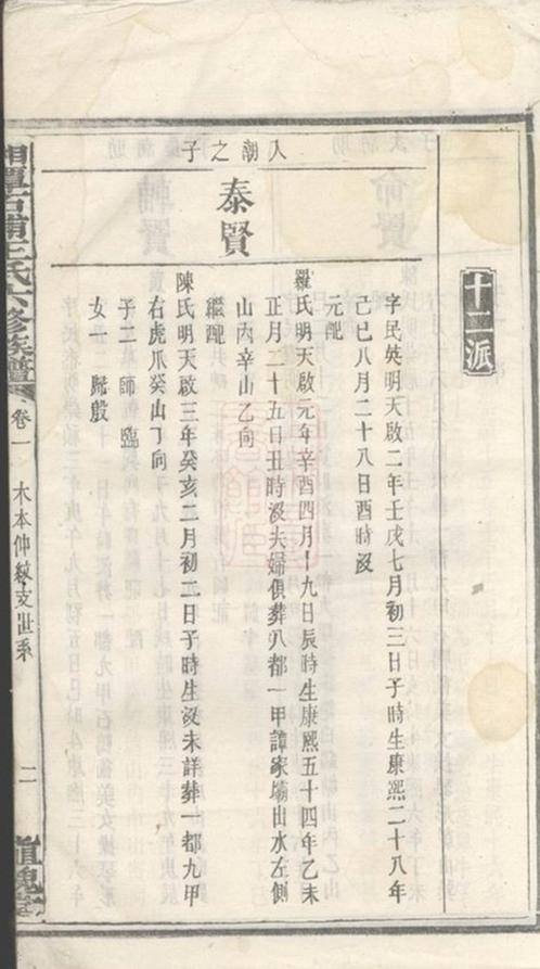 _湘潭石浦王氏六修族譜__
