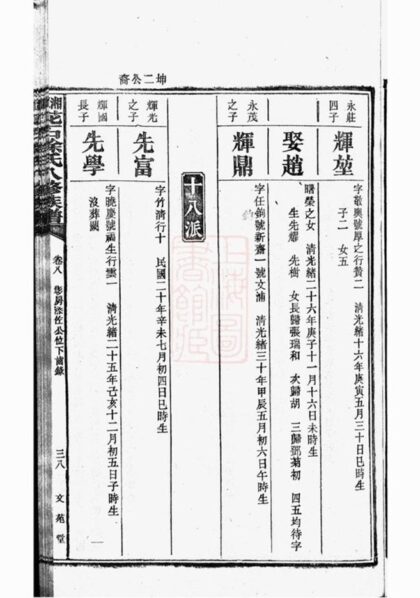06901 湘潭花石徐氏八修族譜 Version 1 Part 2 1207222434 1.jpg