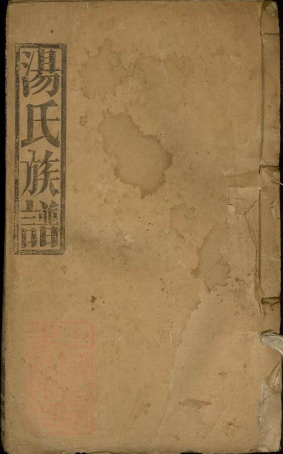 _湯氏宗譜 version __