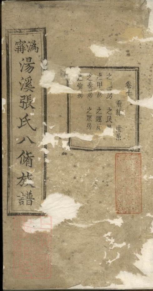 _溈寧湯溪張氏八修族譜__