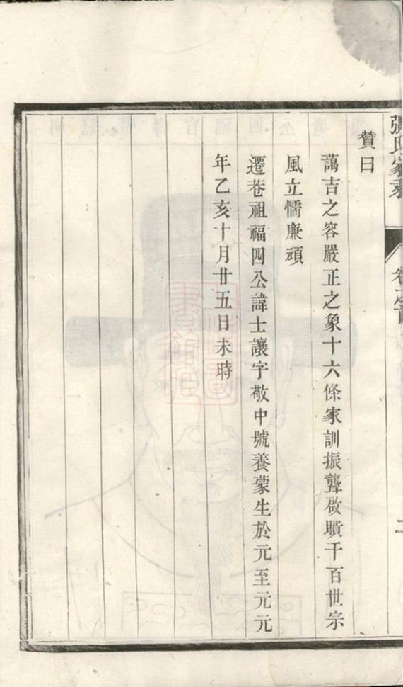 _潤東儒里張氏重修家乘 part __