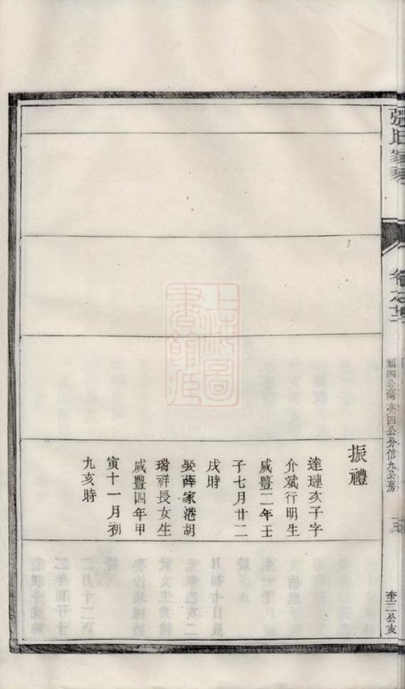 _潤東儒里張氏重修家乘 part __