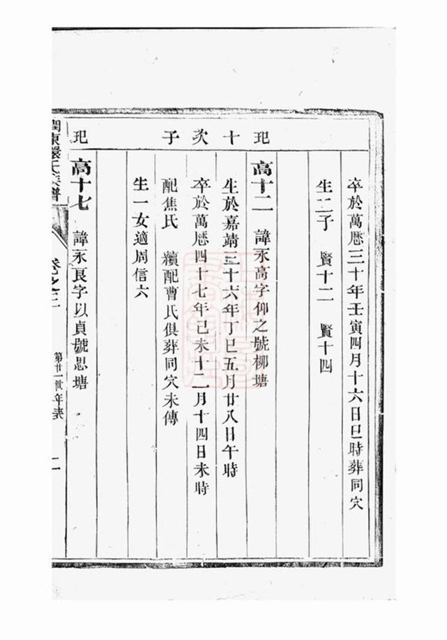 _潤東環氏重修族譜__