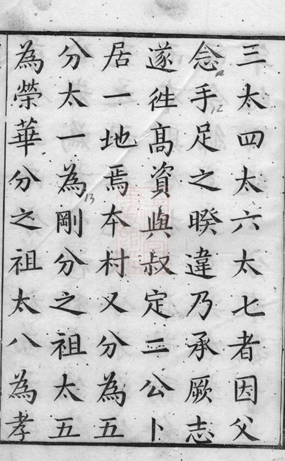 _潤東葛村魏氏重修族譜__