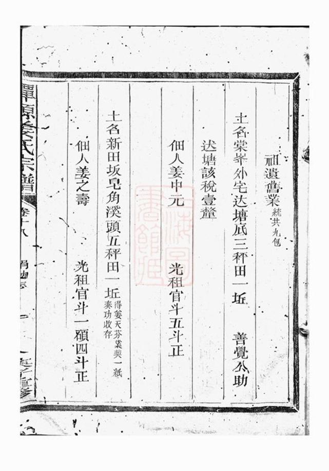 _潭源姜氏宗譜 version part __