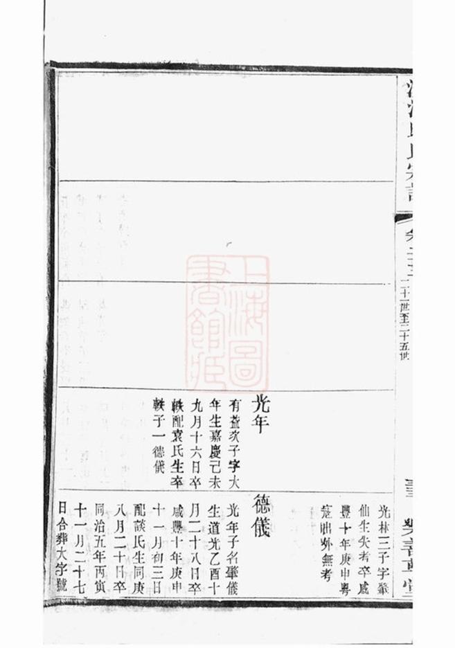_澄江邱氏宗譜 version part __