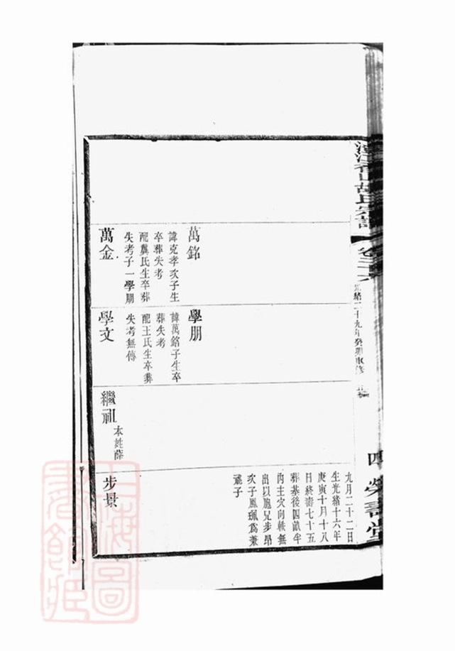 _澄江香山胡氏宗譜 version part __
