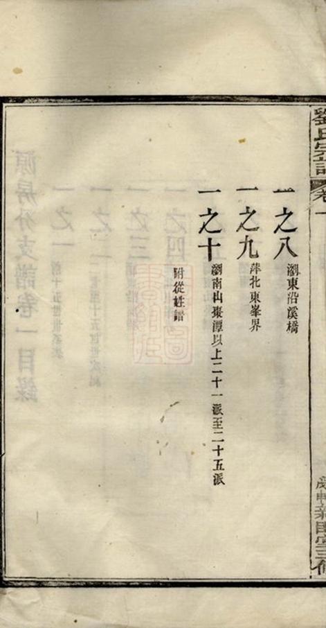 _瀏陽鍾甲塘劉氏宗譜 version part __
