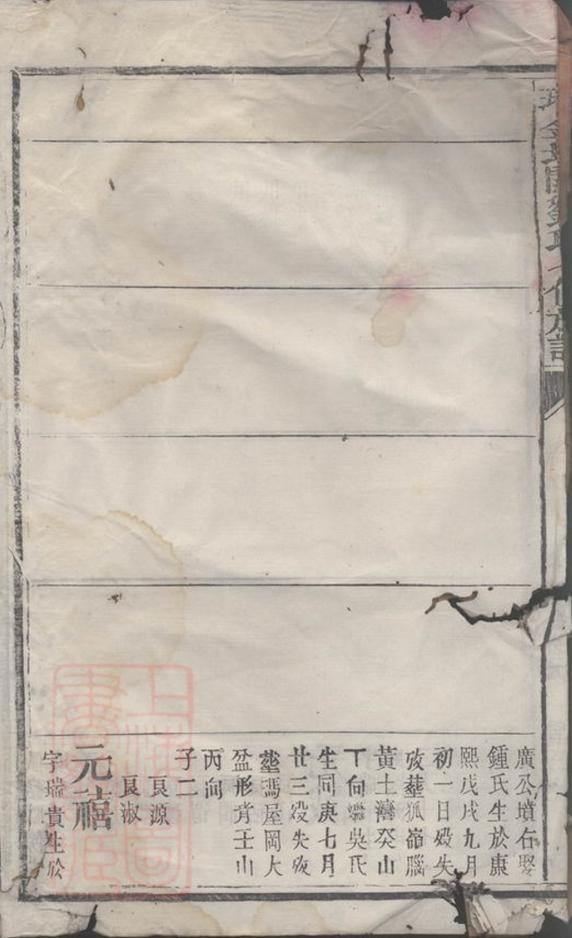 _瑞金北關劉氏七修族譜 part __